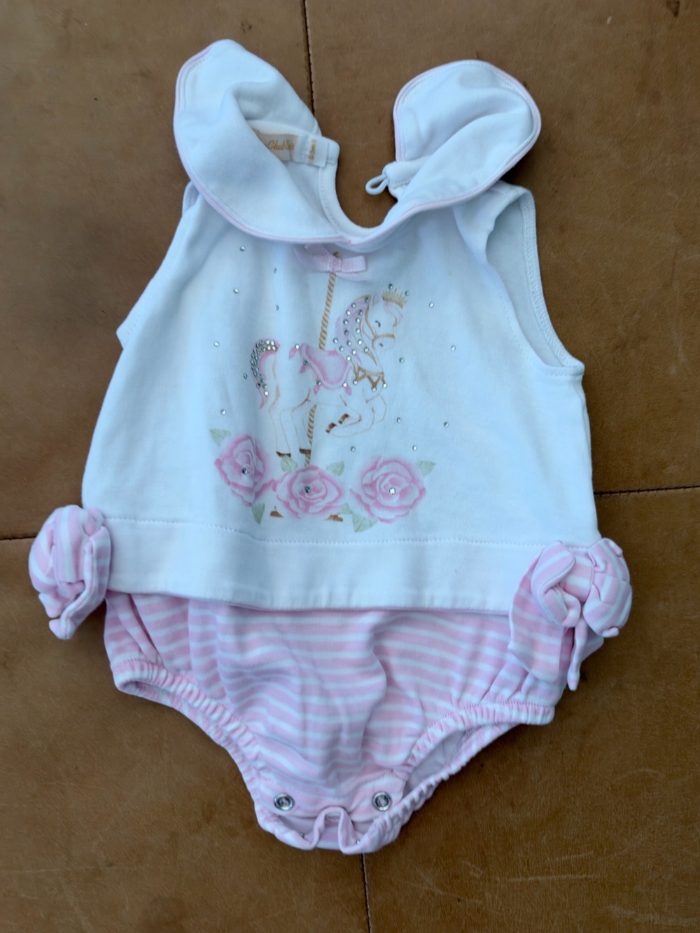 Baby Club Chic Romper 0-3M